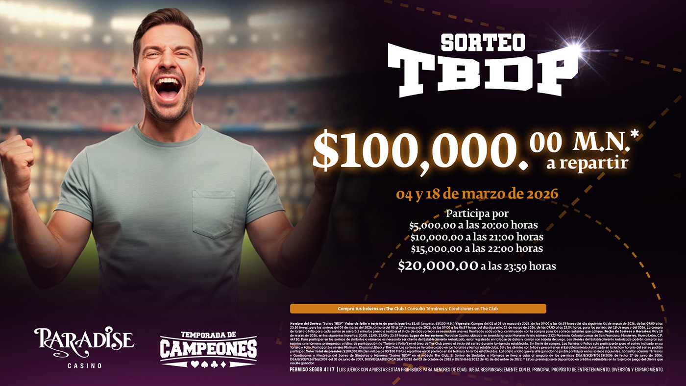 Sorteo TBDP